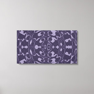 Toile Art abstrait à motif kaléidoscope violet