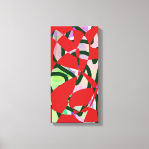 Toile Art abstrait coloré 9