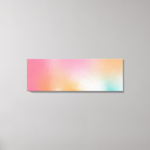 Toile Art Abstrait coloré Moderne Jaune Vert Rouge Rose