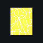 Toile Art Abstrait de ligne moderne en Jaune | Artsy<br><div class="desc">Art Abstrait de ligne moderne en toile jaune Imprimer</div>