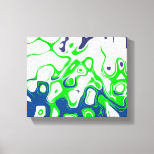 Toile Art abstrait du design Retro 2059