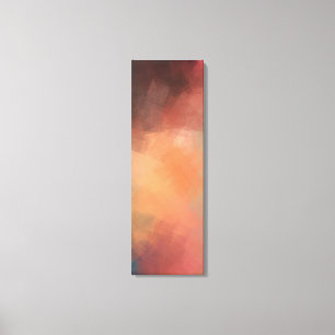 Toile Art Abstrait Jaune Vert Rouge Bleu Moderne Coloré