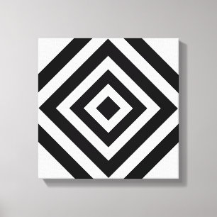 Toile Art abstrait moderne avec des formes géométriques