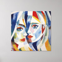 Art abstrait moderne Jumeaux