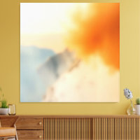 Art Abstrait Neutre Chaud Flou