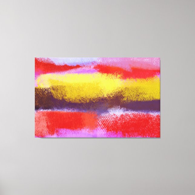 Toile Art Abstrait | Peinture Abstraite (Recto)