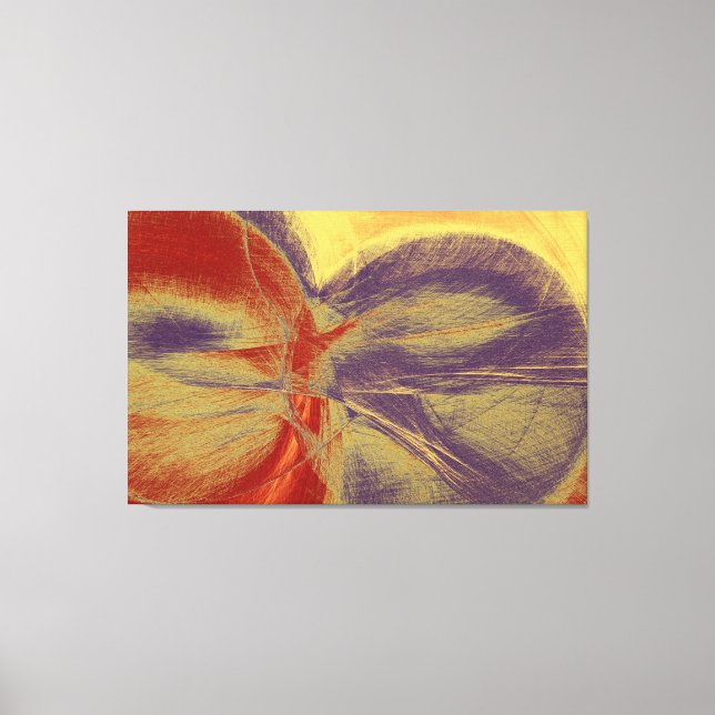 Toile Art Abstrait | Peinture Abstraite 3 (Recto)