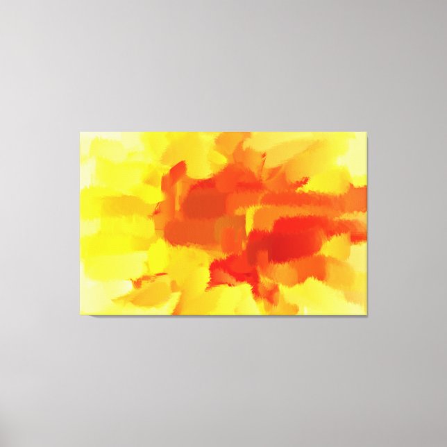 Toile Art Abstrait | Peinture Abstraite 7 (Recto)