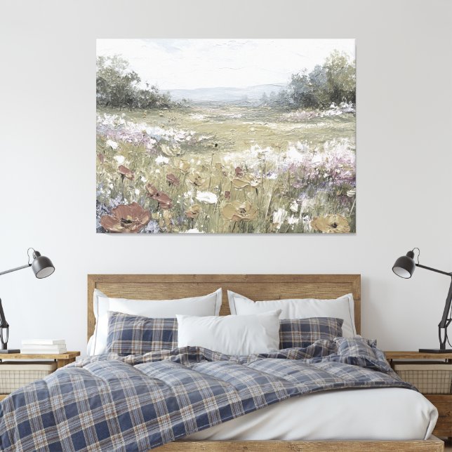 Toile Art abstrait pour maison de ferme moderne (Insitu(Chambre))