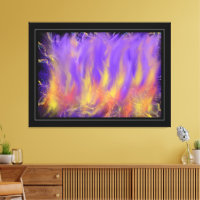 Art abstrait prophétique chrétien Holy Spirit Fire
