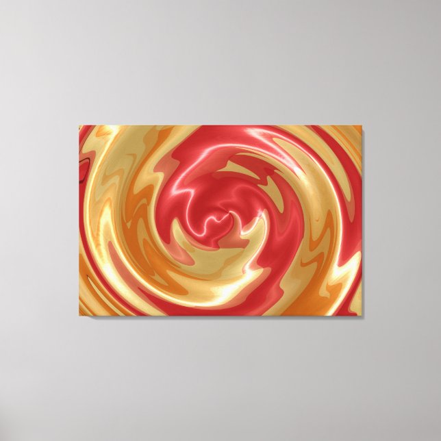 Toile Art Abstrait Spiral 10 (Recto)