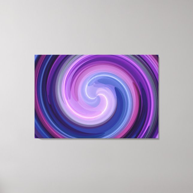 Toile Art Abstrait spiral 6 (Recto)