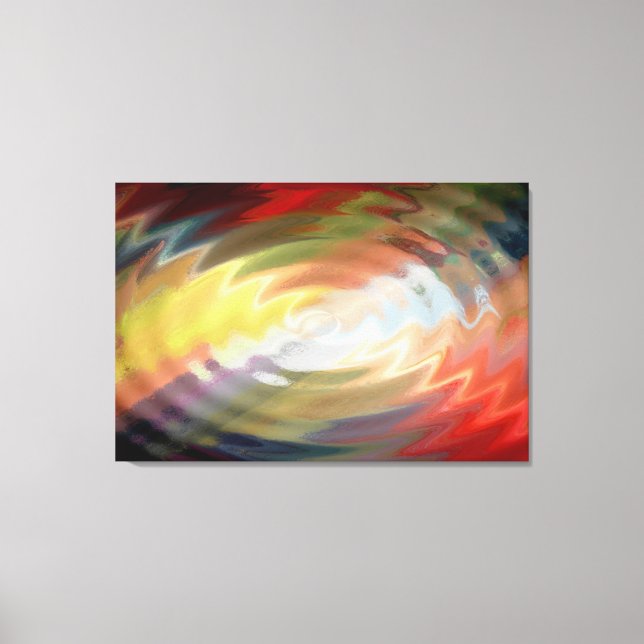 Toile Art Abstrait spiral 9 (Recto)