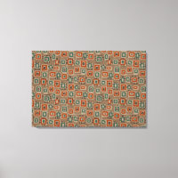 Art Ancien Tissu Patches Canvas Imprimer