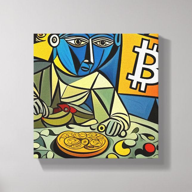 Toile Art Bitcoin (Recto)