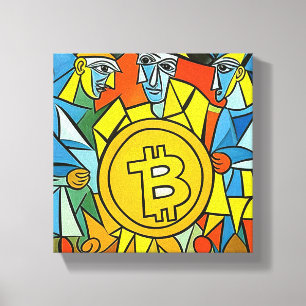 Toile Art Bitcoin