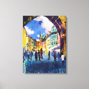 Toile Art contemporain, peinture, Prague