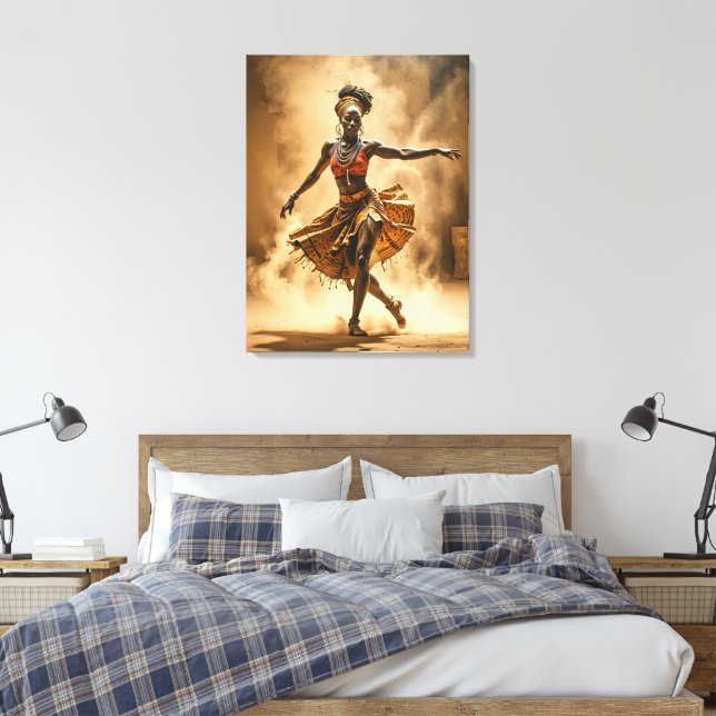 Toile Art Danseuse Africaine (Insitu(Chambre))