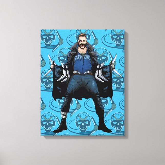 Toile Art de bande dessinée de boomerang du peloton | de (Recto)