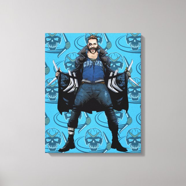 Toile Art de bande dessinée de boomerang du peloton | de (Recto)