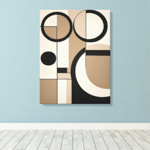 Toile Art de chevauchement Abstrait géométrique moderne