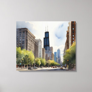 Toile Art de Chicago