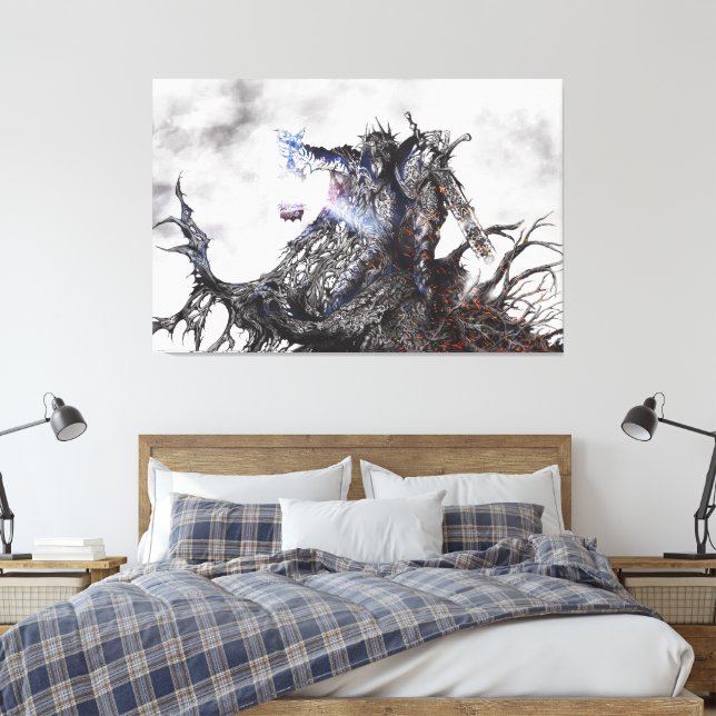 Toile Art de fantasy sombre  (Insitu(Chambre))