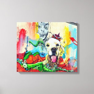 Toile Art de graffiti