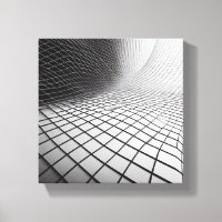 Art de grille ondulée minimaliste moderne - Fil mé