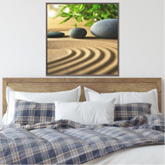Toile Art de jardin zen