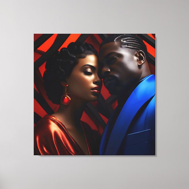 Toile Art de la mode africain (Recto)