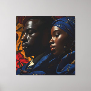 Toile Art de la mode africain