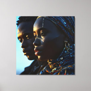 Toile Art de la mode africain