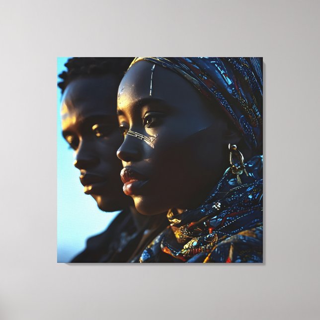 Toile Art de la mode africain (Recto)
