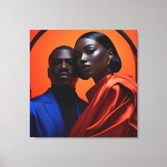 Toile Art de la mode africain (Recto)