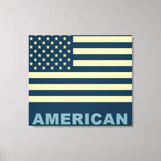 Toile Art de la pop drapeau américaine 5