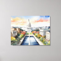 Art de l'aquarelle Washington DC