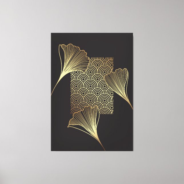 Toile Art de ligne de style japonais (Recto)