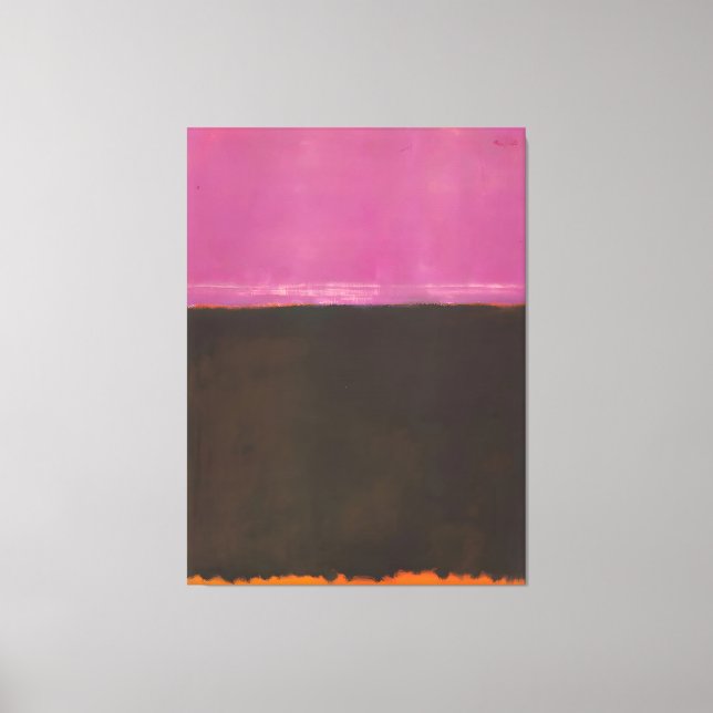 Toile art de Mark Rothko (Recto)