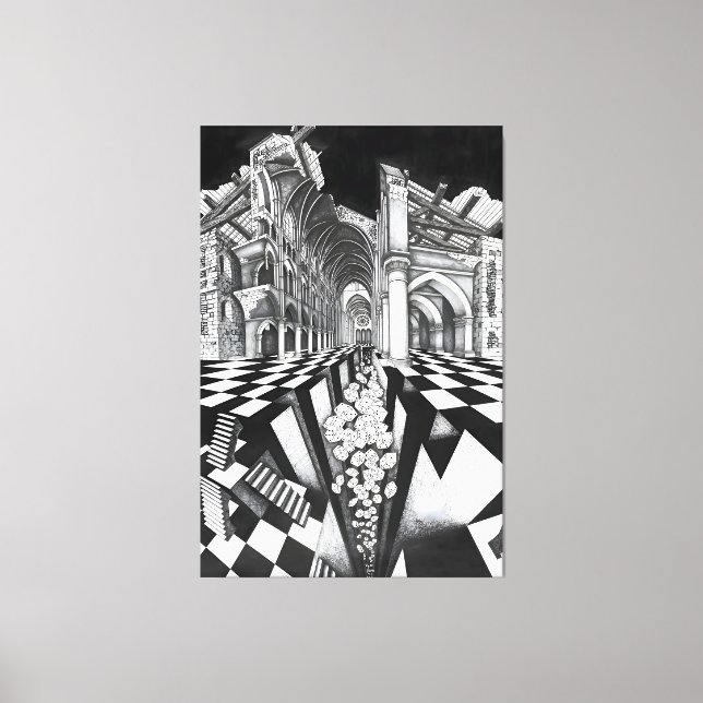 Toile art de MC Escher (Recto)