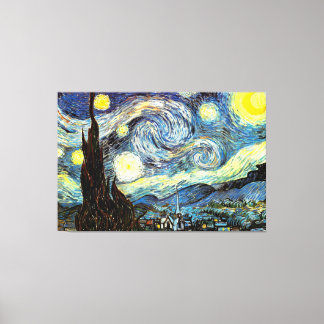 Toile Art de nuit Van Gogh Starry