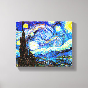 Toile Art de nuit Van Gogh Starry