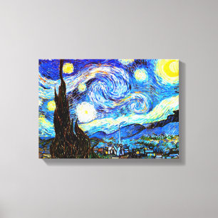 Toile Art de nuit Van Gogh Starry