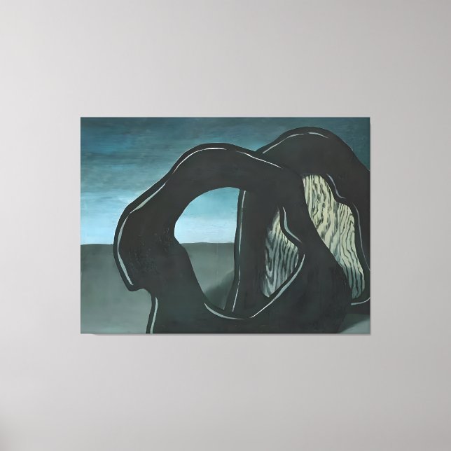 Toile art de Rene Magritte (Recto)