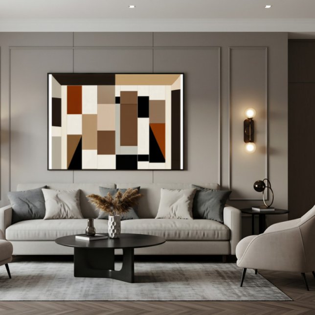 Toile Art de ton de terre milieu du XXe siècle (Créateur téléchargé)