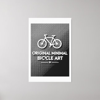 Toile Art de vélo minimaliste