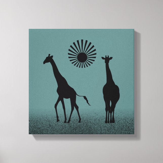 Toile Art du design sauvage (Recto)