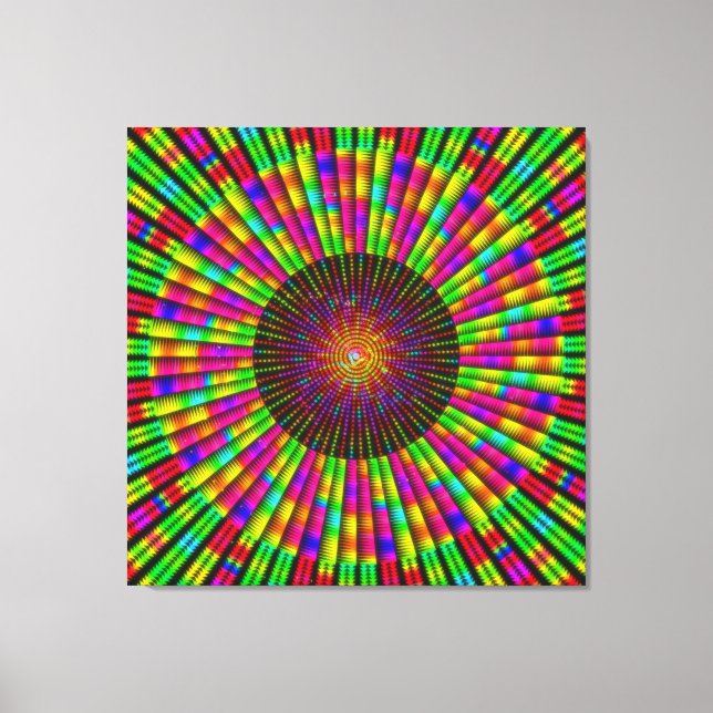 Toile Art du mandala (Recto)