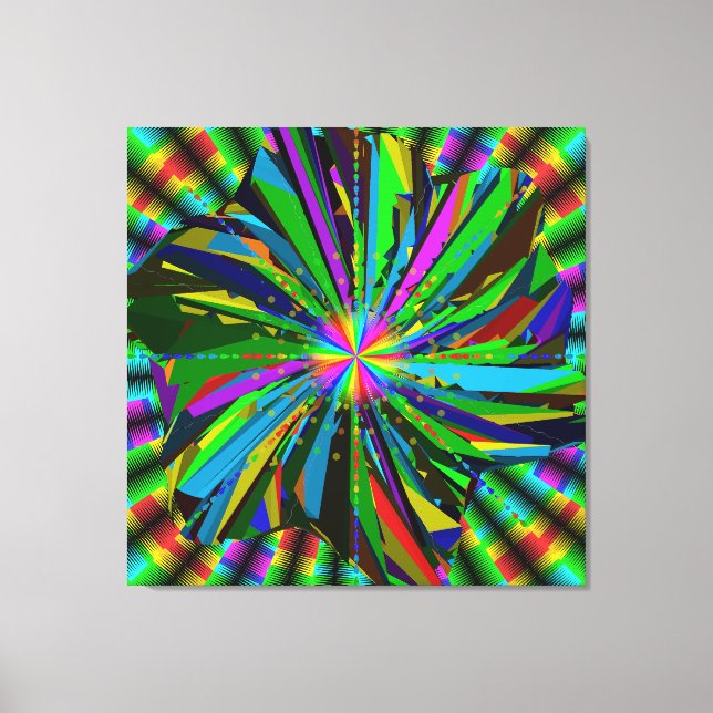 Toile Art du mandala (Recto)