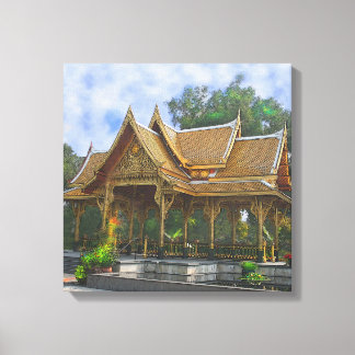 Toile Art du pavillon thaïlandais - Art Carré